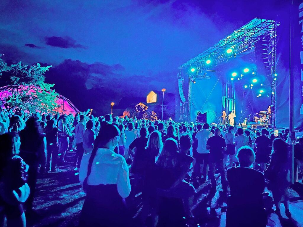 Birdy und Woody beim Stimmenfestival auf dem Vitra Campus in Weil am Rhein