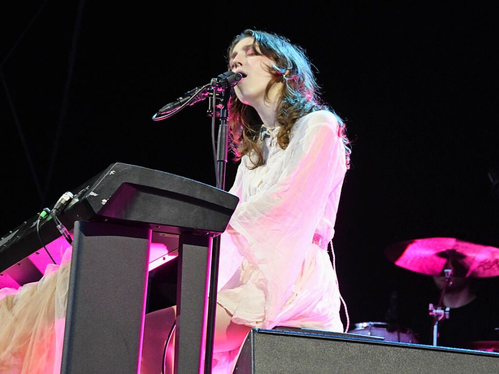 Birdy und Woody beim Stimmenfestival auf dem Vitra Campus in Weil am Rhein