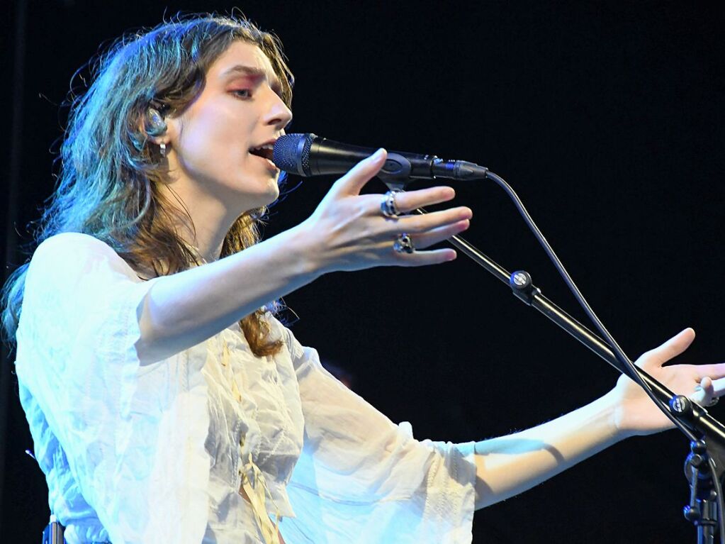 Birdy und Woody beim Stimmenfestival auf dem Vitra Campus in Weil am Rhein