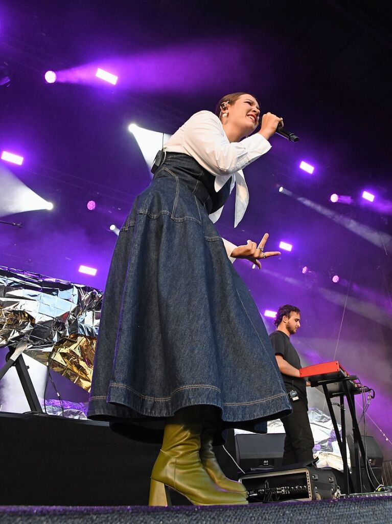 Birdy und Woody beim Stimmenfestival auf dem Vitra Campus in Weil am Rhein