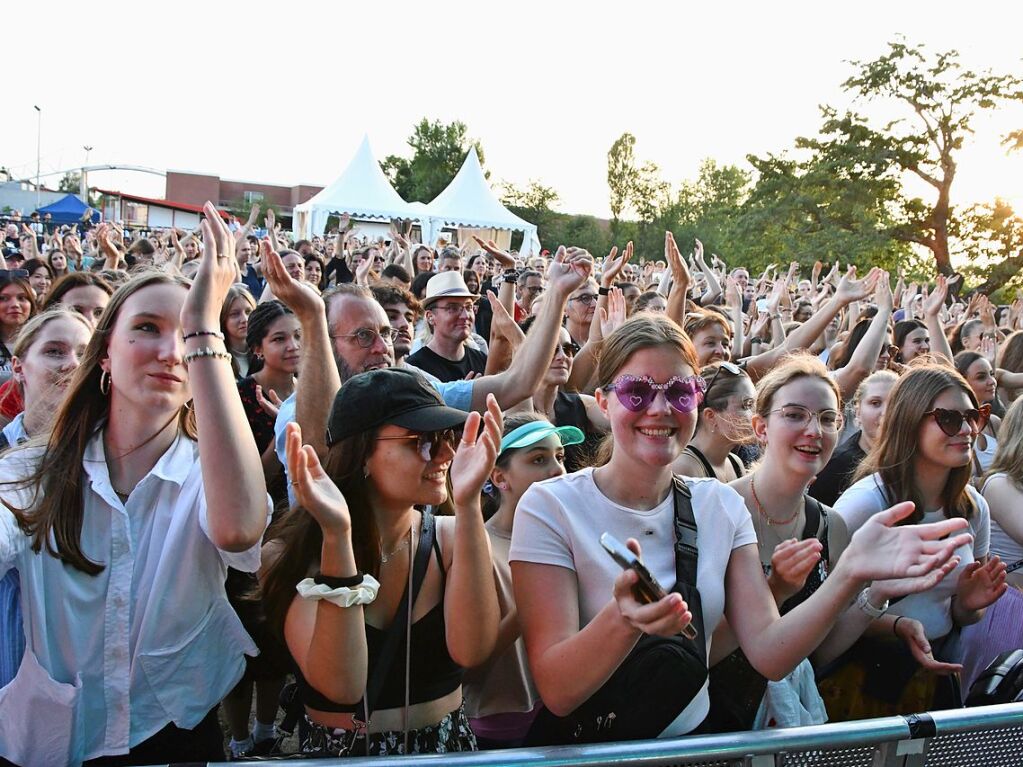 Birdy und Woody beim Stimmenfestival auf dem Vitra Campus in Weil am Rhein