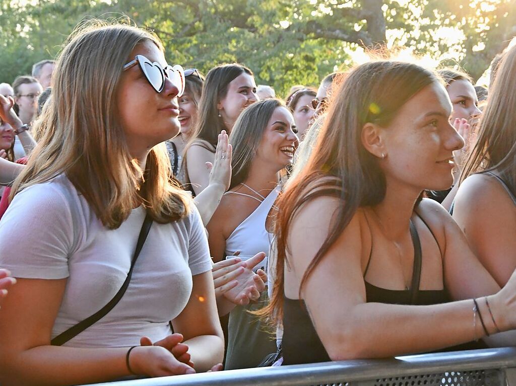 Birdy und Woody beim Stimmenfestival auf dem Vitra Campus in Weil am Rhein