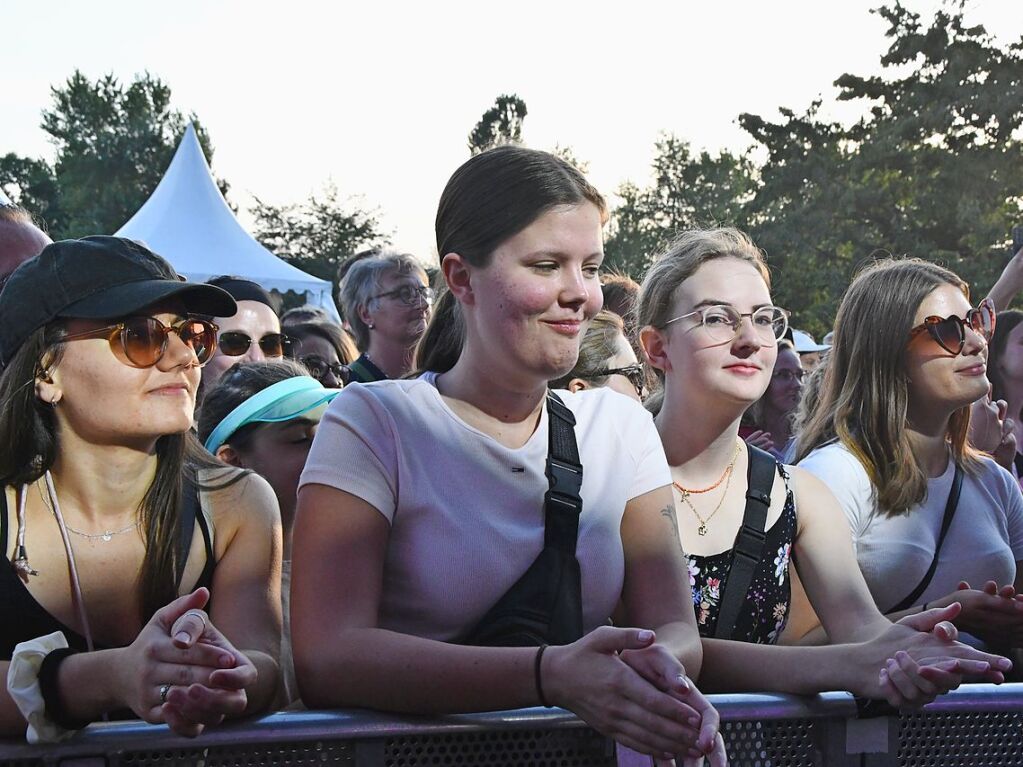 Birdy und Woody beim Stimmenfestival auf dem Vitra Campus in Weil am Rhein