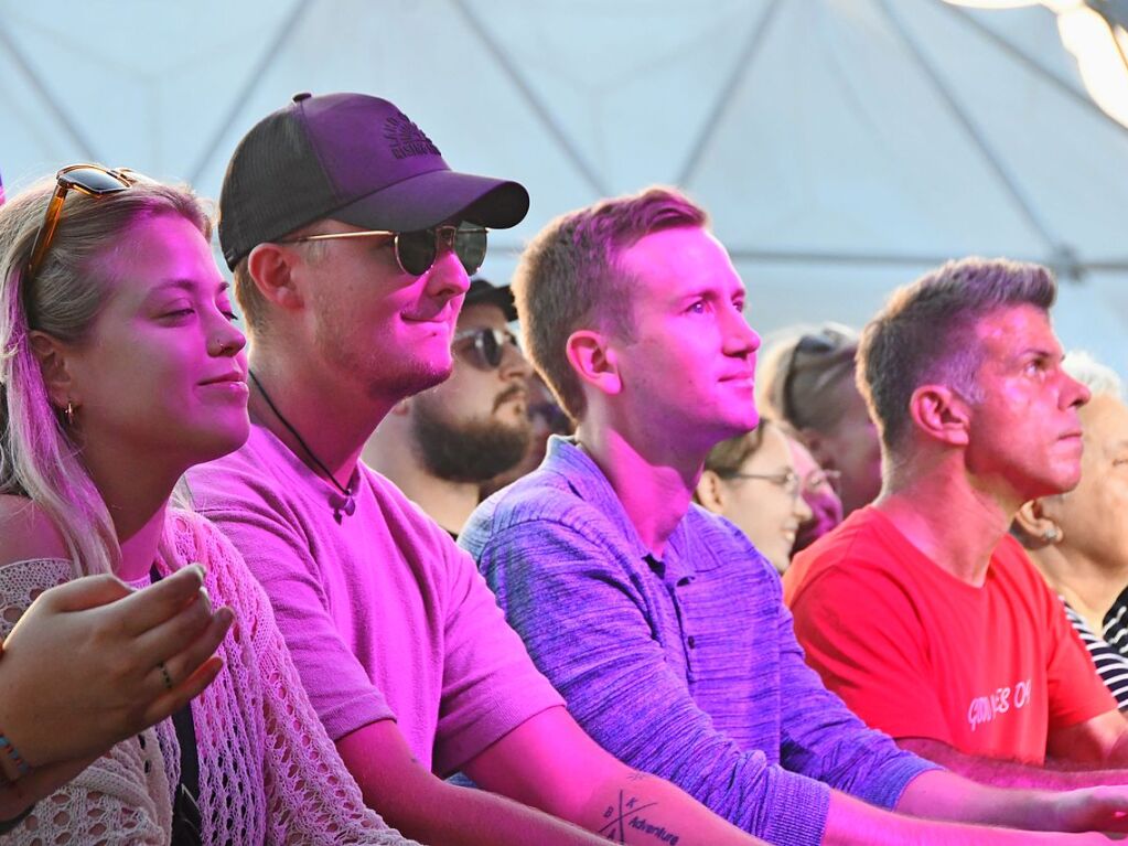 Birdy und Woody beim Stimmenfestival auf dem Vitra Campus in Weil am Rhein