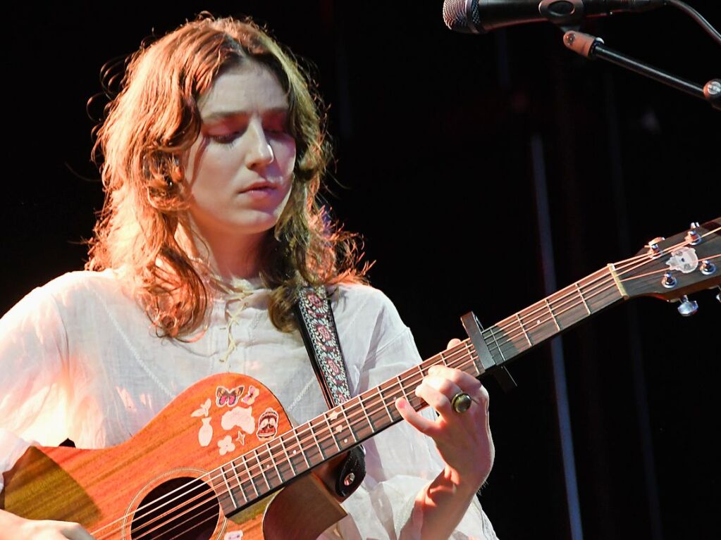 Birdy und Woody beim Stimmenfestival auf dem Vitra Campus in Weil am Rhein