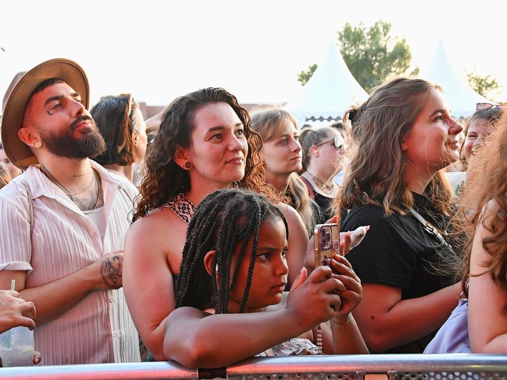 Birdy und Woody beim Stimmenfestival auf dem Vitra Campus in Weil am Rhein