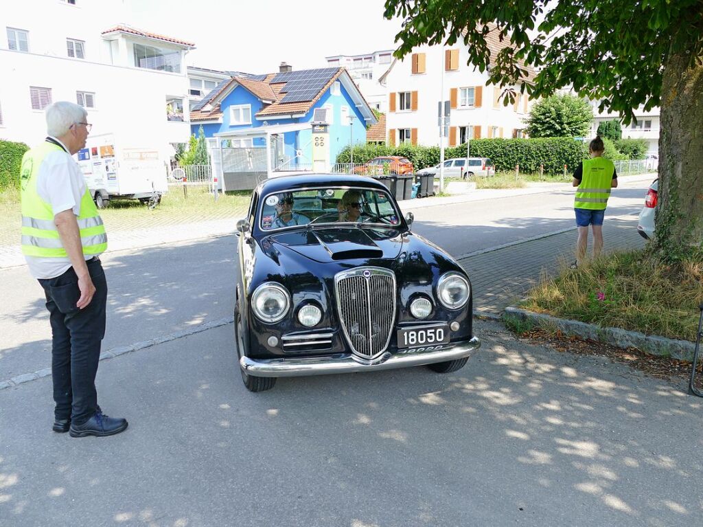 Am Samstag fhrte die Rallye-Route von Freiburg-Messe ber den Schauinsland, das Markgrflerland bis nach Bad Sckingen und ber St. Blasien  wieder zurck nach Freiburg.