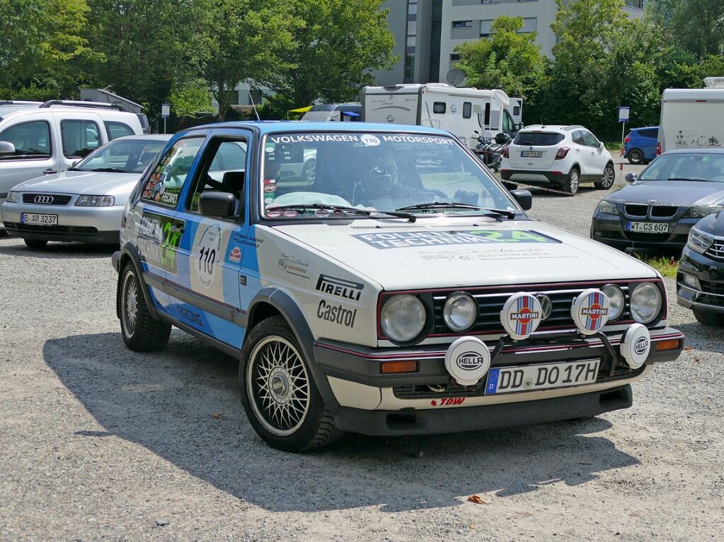 Ein VW Golf II GTI 16V von 1987. 1,8 Liter Hubraum und 129 PS.