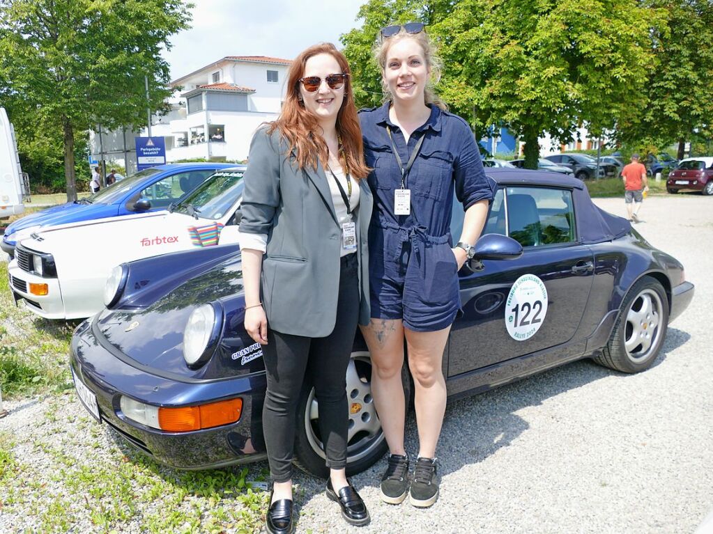 Copilotin Franziska Maier und Fahrerin Hannah Kurz sind das zweite Mal bei der Rallye dabei. Von 124 Teams sind nur fnf reine Damenteams am Start.