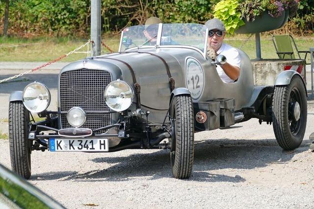 Oldtimer-Rallye pausiert in Bad Sckingen: Wenn 