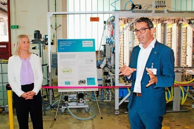 Start fr Wasserstoff-Pilotprojekt in Rheinfelden