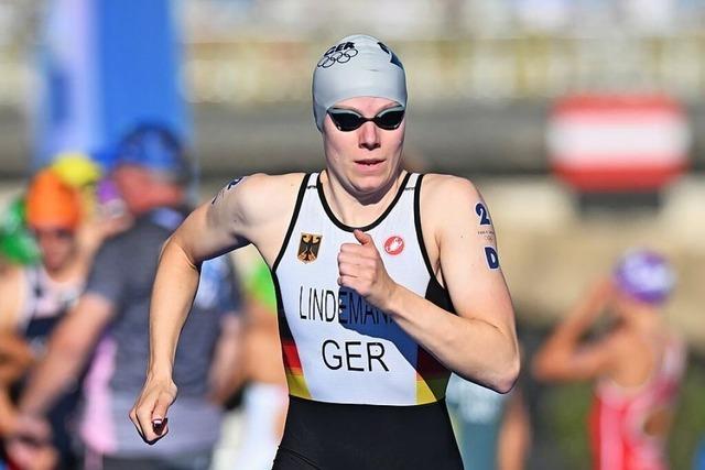 Bei Olympia gewinnen die Deutschen Triathleten mit der Mixed-Staffel die Gold-Medaille