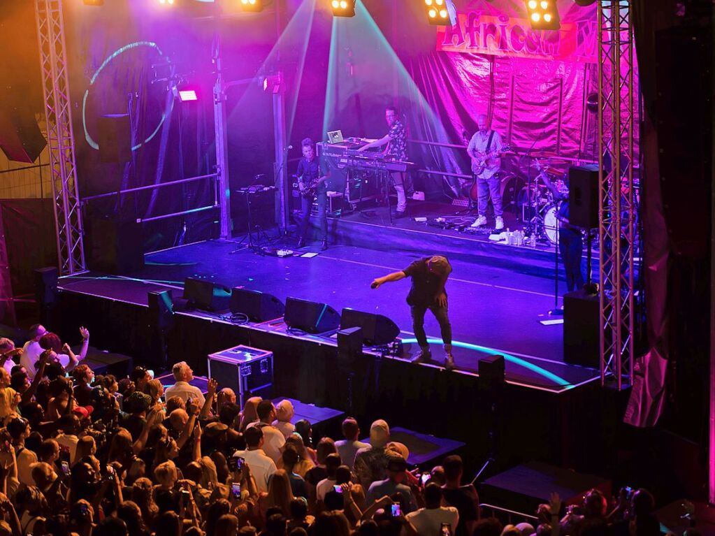 Das hat Spa gemacht: Vier Tage wurde auf dem Emmendinger Schlossplatz das African Music Festival gefeiert.