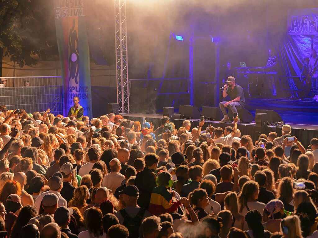 Das hat Spa gemacht: Vier Tage wurde auf dem Emmendinger Schlossplatz das African Music Festival gefeiert.