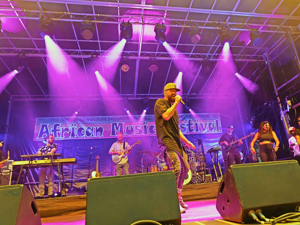 Das hat Spa gemacht: Vier Tage wurde auf dem Emmendinger Schlossplatz das African Music Festival gefeiert.