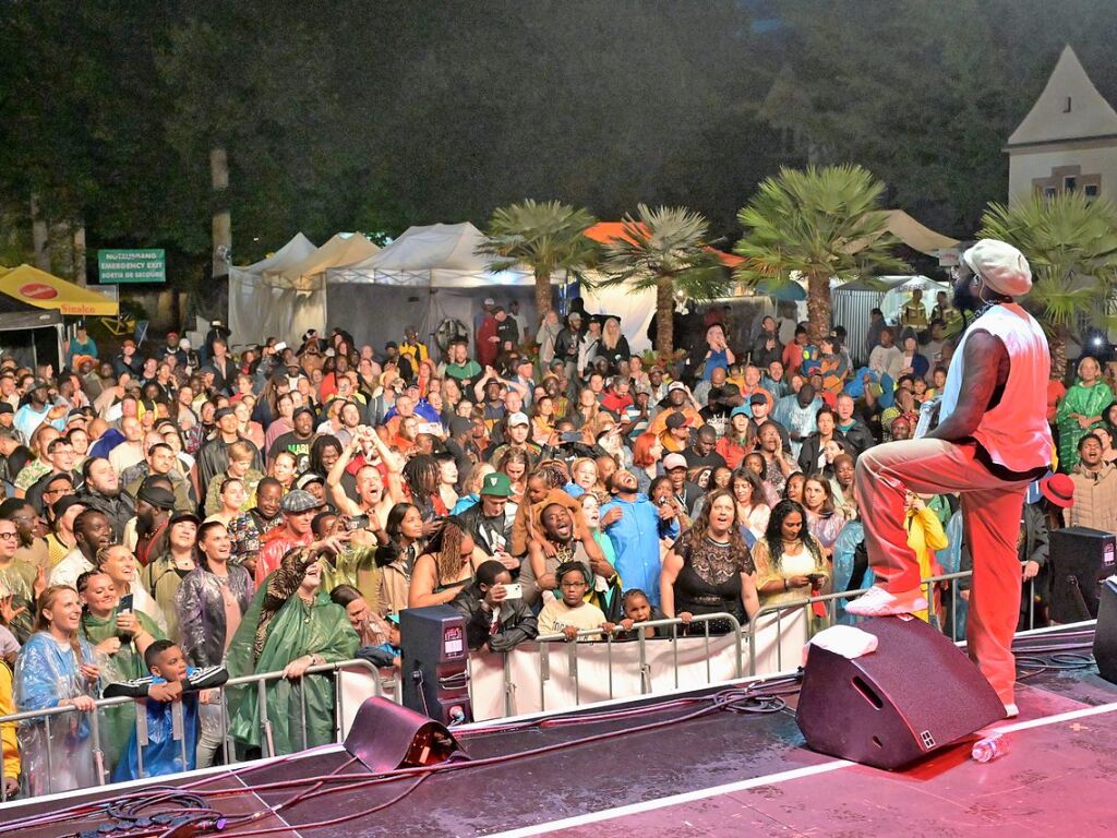 Das hat Spa gemacht: Vier Tage wurde auf dem Emmendinger Schlossplatz das African Music Festival gefeiert.