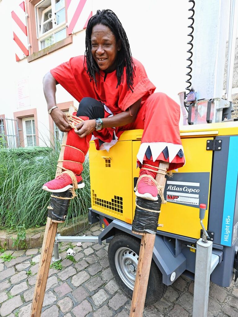 Das hat Spa gemacht: Vier Tage wurde auf dem Emmendinger Schlossplatz das African Music Festival gefeiert.