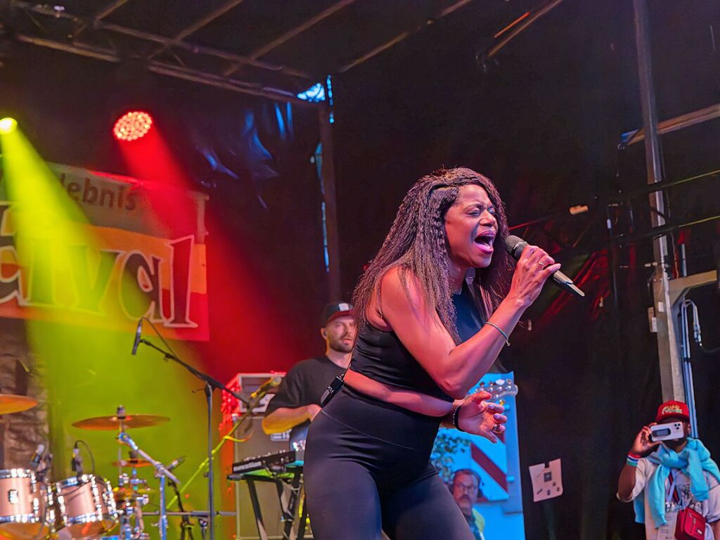 Das hat Spa gemacht: Vier Tage wurde auf dem Emmendinger Schlossplatz das African Music Festival gefeiert.