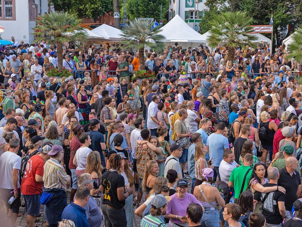 Das hat Spa gemacht: Vier Tage wurde auf dem Emmendinger Schlossplatz das African Music Festival gefeiert.