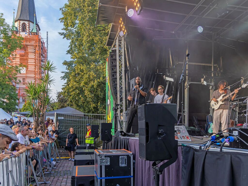 Das hat Spa gemacht: Vier Tage wurde auf dem Emmendinger Schlossplatz das African Music Festival gefeiert.