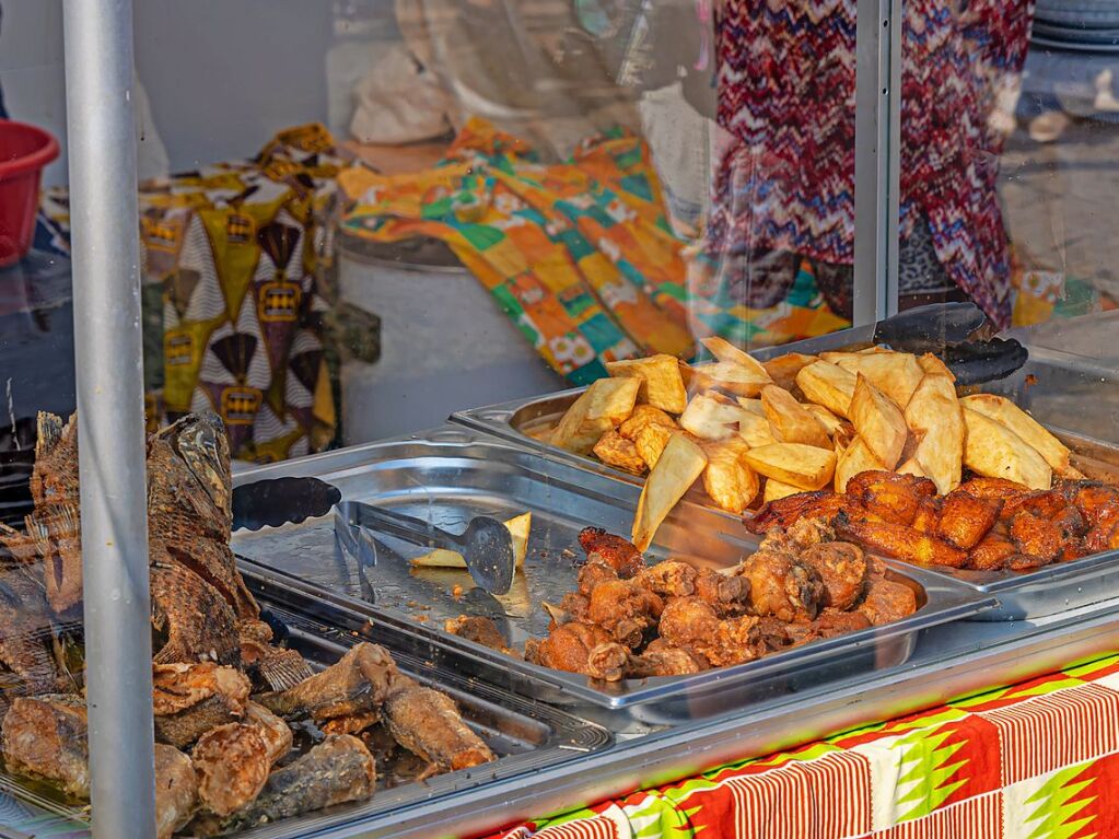 Das hat Spa gemacht: Vier Tage wurde auf dem Emmendinger Schlossplatz das African Music Festival gefeiert.