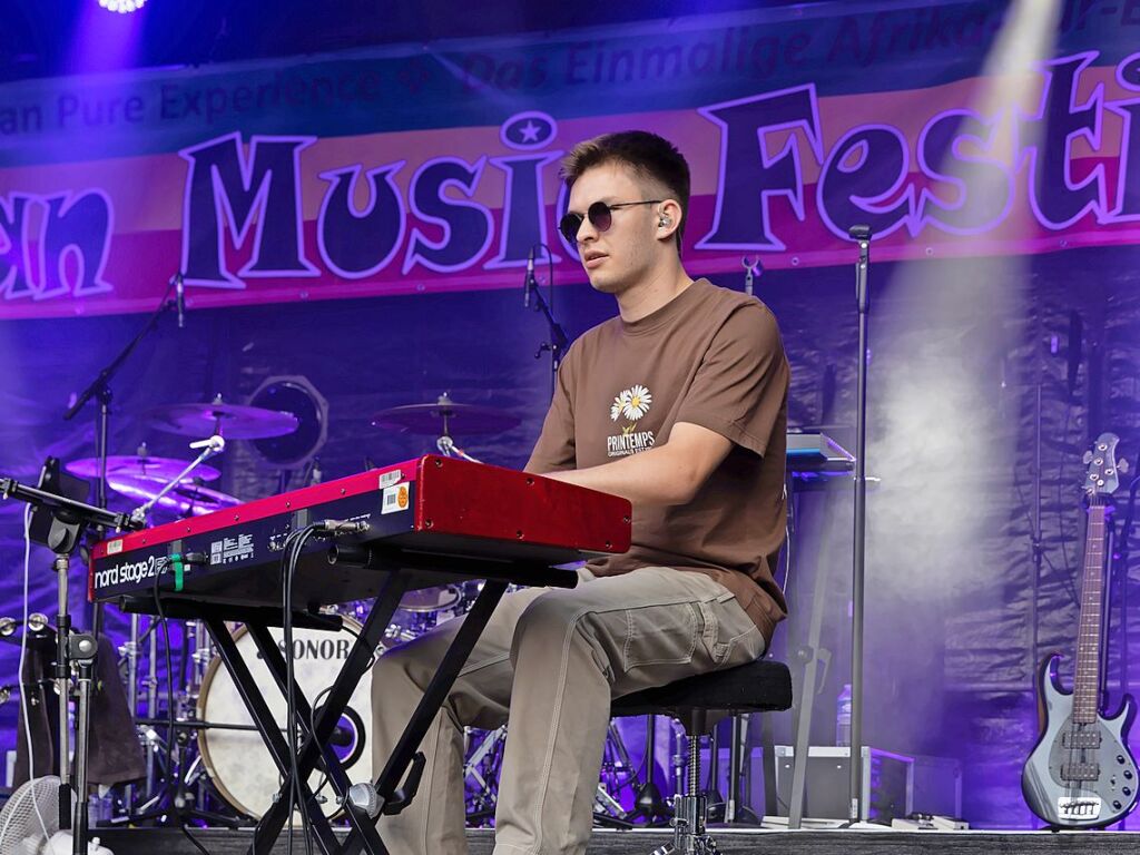 Das hat Spa gemacht: Vier Tage wurde auf dem Emmendinger Schlossplatz das African Music Festival gefeiert.