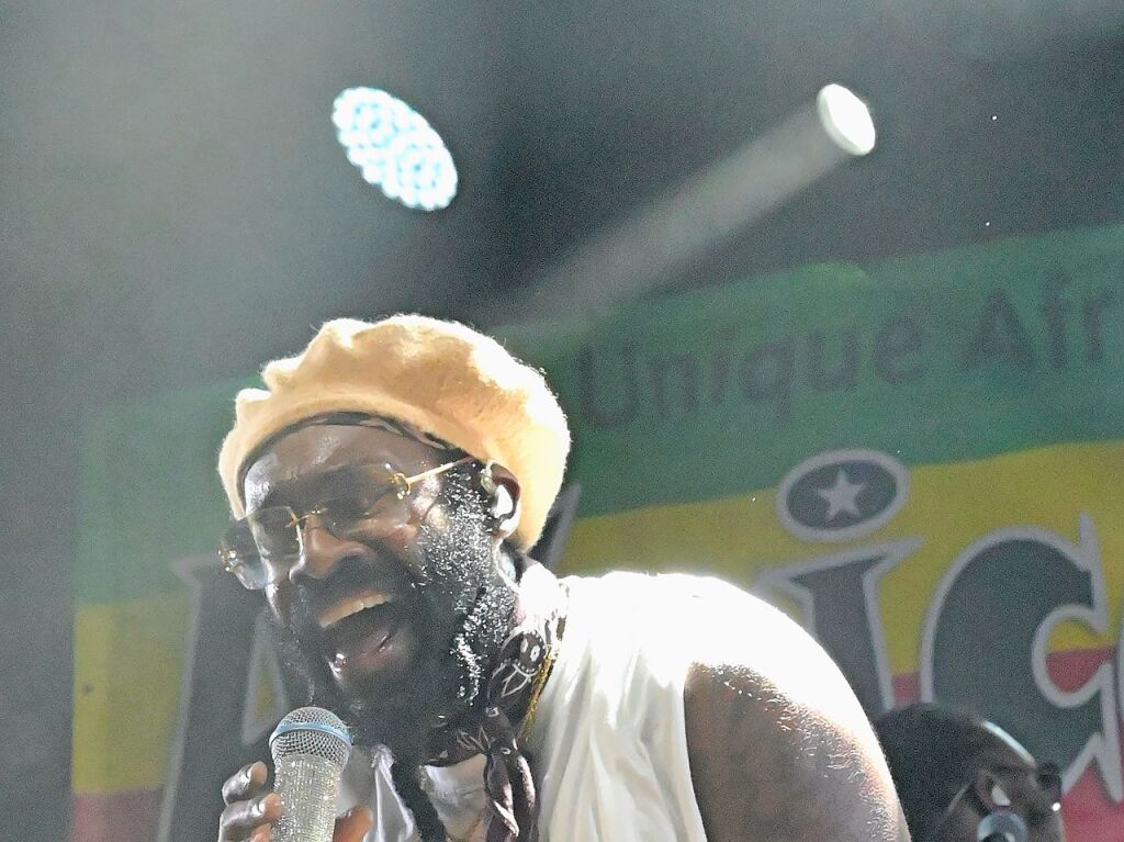 Tarrus Riley brachte das Publikum schnell auf seine Seite.