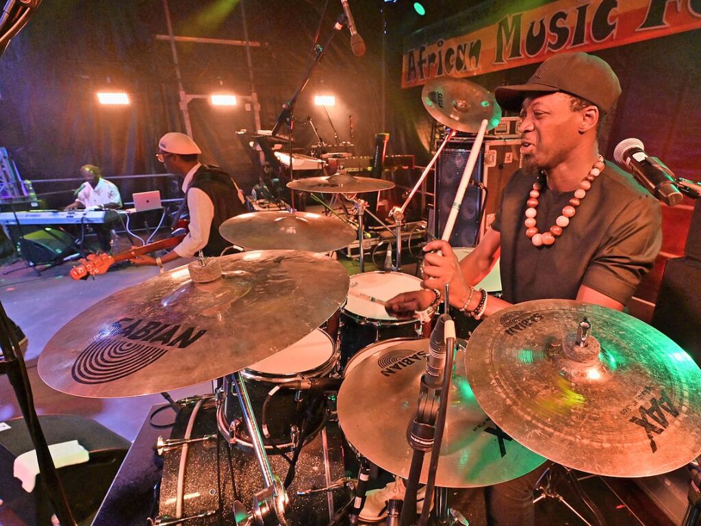 Das hat Spa gemacht: Vier Tage wurde auf dem Emmendinger Schlossplatz das African Music Festival gefeiert.