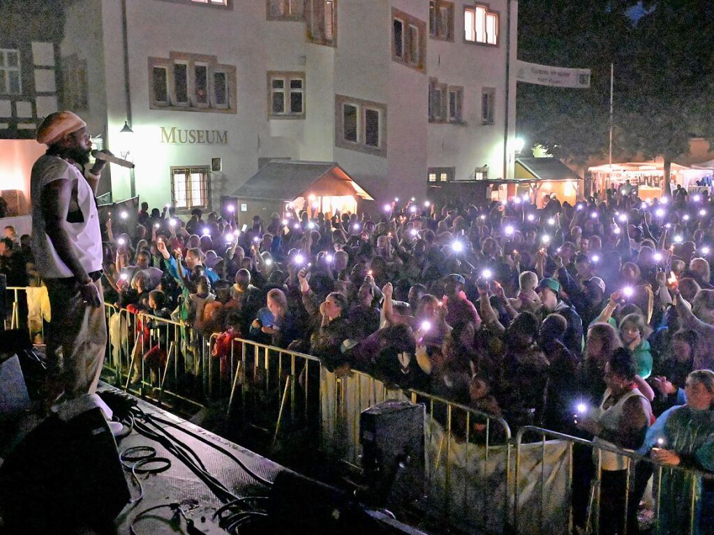 Das hat Spa gemacht: Vier Tage wurde auf dem Emmendinger Schlossplatz das African Music Festival gefeiert.