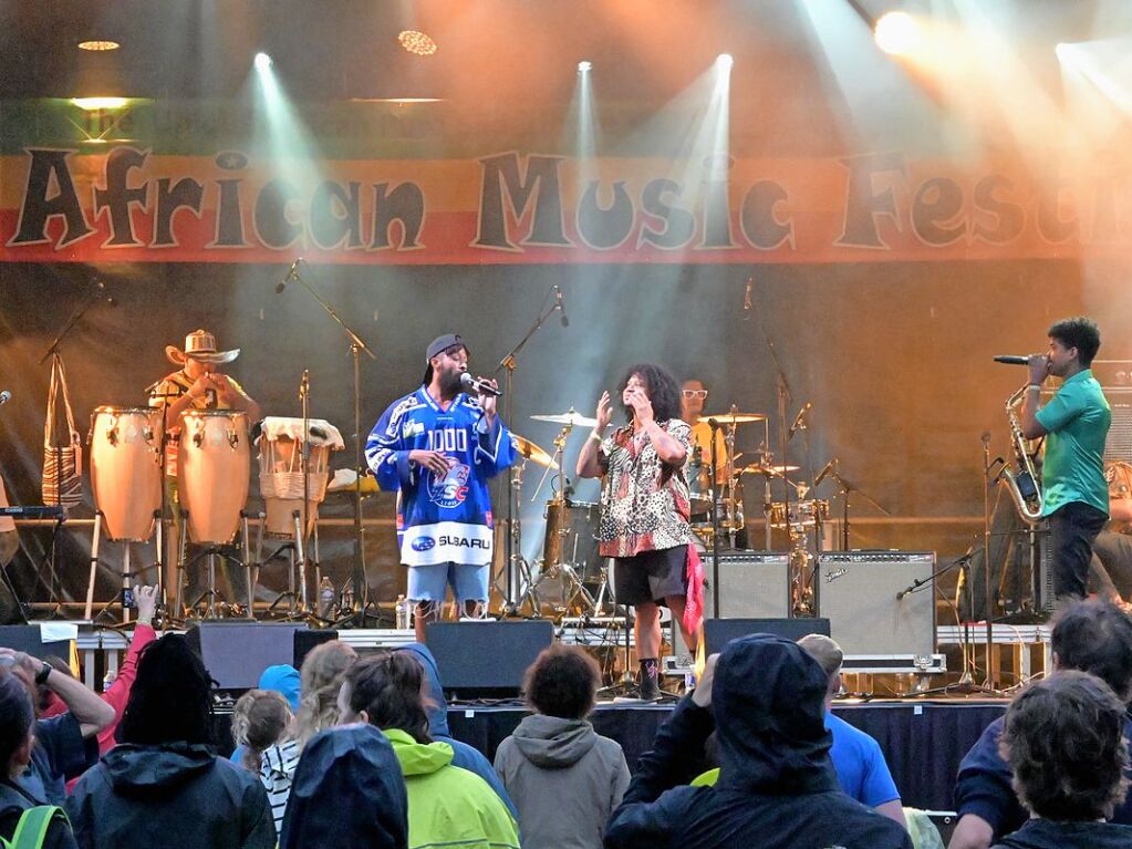 Das hat Spa gemacht: Vier Tage wurde auf dem Emmendinger Schlossplatz das African Music Festival gefeiert.