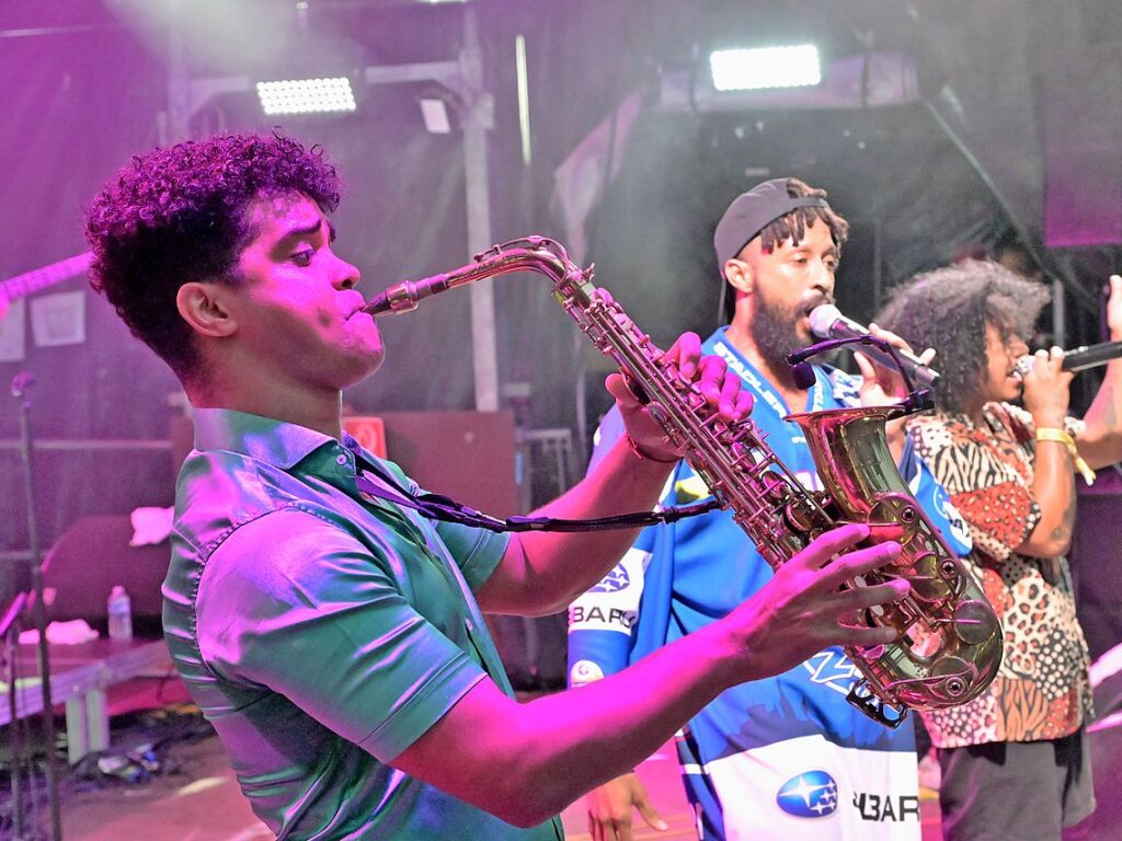 Das hat Spa gemacht: Vier Tage wurde auf dem Emmendinger Schlossplatz das African Music Festival gefeiert.