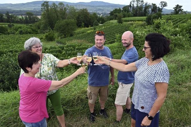 Wandern und Wein genieen