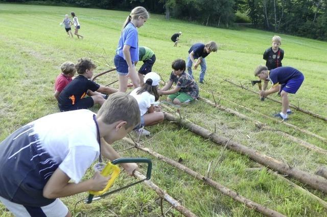 Kinder werden zu Abenteurern