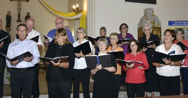 Viel Beifall gab es fr die Sngerinne...onzert in der Pfarrkirche St. Michael.  | Foto: Stefan Pichler