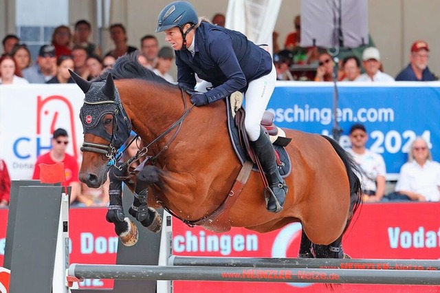 Barbara Schnieper ging beim Fest der P...nntag am besten ber die Hindernisse.   | Foto: Roger Mller