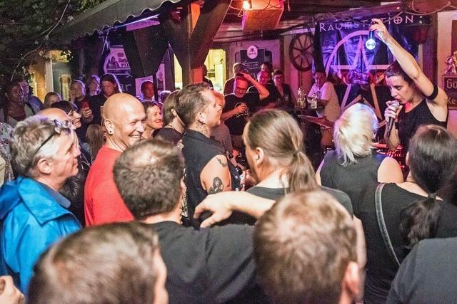 Beim Brunnenbuck-Rock wird das Winzerdorf Auggen zur Partymeile