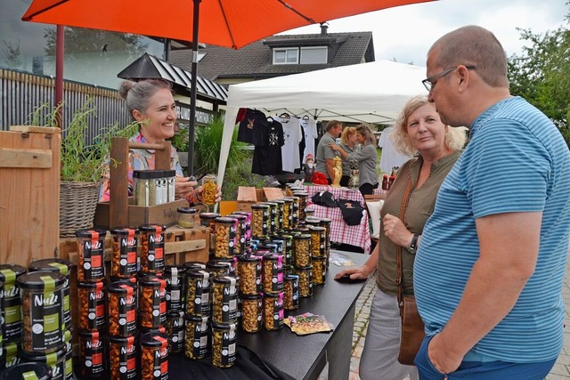 Cashewnsse mit den verschiedensten Ge...onalmarktes in Husern die Wahl schwer  | Foto: Christiane Sahli