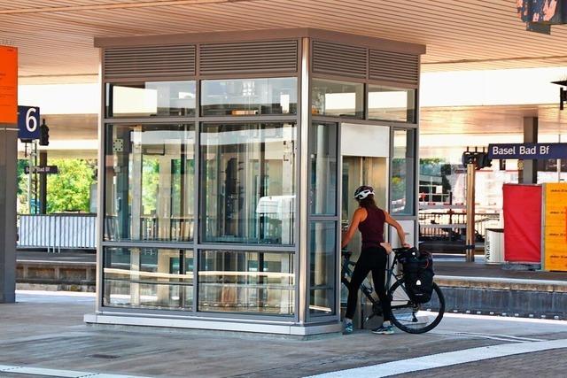 Die Aufzge im Badischen Bahnhof in Basel sind jetzt in Betrieb