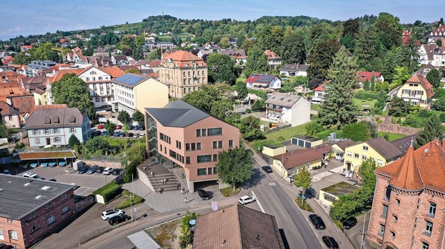 So sollte der Neubau an der Ecke- Turm- und Zollamtstrae aussehen.  | Foto: Link3D & Echomar/MllerHuber