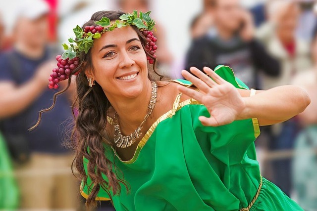 Das Rmerfest zeigt auch die knstleri...Rmerzeit mit Tanz, Theater und Musik.  | Foto: Augusta Raurica, Susanne Schenker