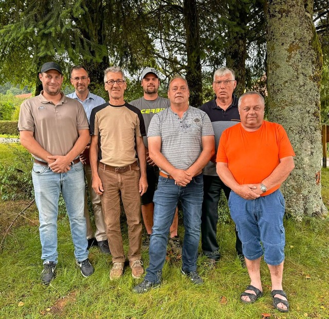 Ortschaftsrat Rtte mit Brgermeister Christian Drse (Zweiter von links)  | Foto: Gemeinde Herrischried