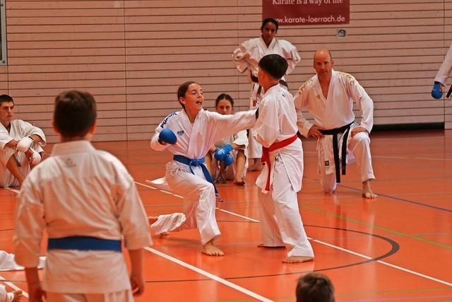 Karate-Summer-Days des Lrracher TSV Rot-Wei begeistern jung und alt