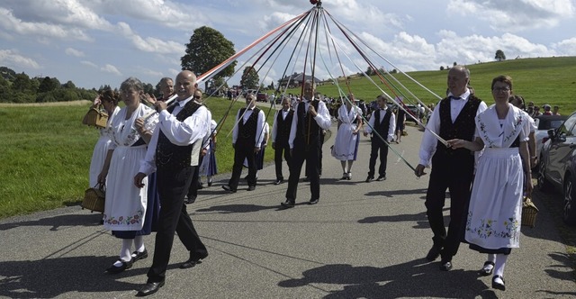 Das Brauchtum spielt nicht nur beim Ha...seit jeher in Bernau eine groe Rolle.  | Foto: Christiane Sahli