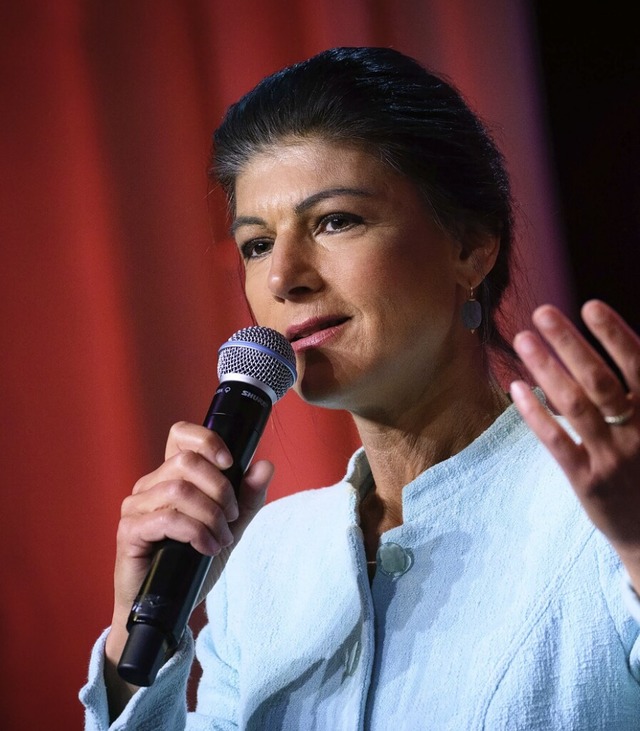 Sahra Wagenknecht  | Foto: Bernd von Jutrczenka (dpa)