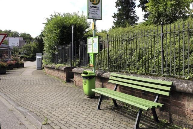 Frust ber Haltestellen-Umbau in Oberweier