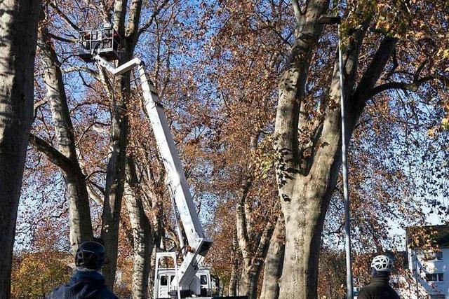 Alter Hubsteiger wird nochmal repariert