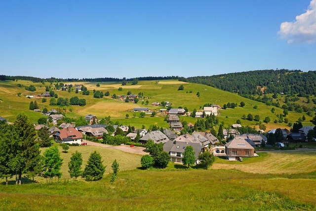 Hofsgrund liegt 800 Meter oberhalb von...dass es hier einen Ortschaftsrat gibt.  | Foto: Thomas Eckerle