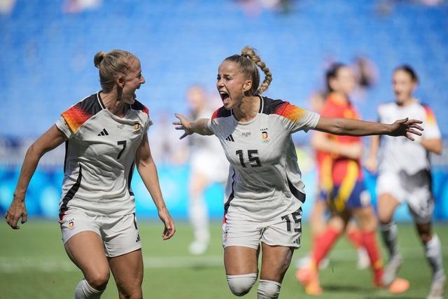 DFB-Frauen bejubeln Bronze bei Olympia: "Wir sind brutal glcklich"