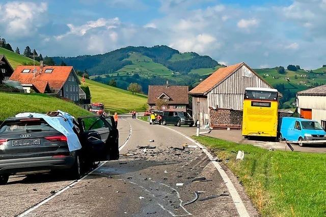 Drei Deutsche kommen bei Unfall im Kanton St. Gallen ums Leben