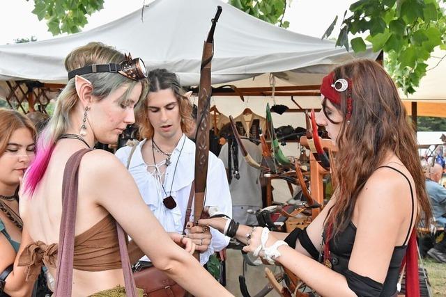 Das Mittelalterlich Phantasie Spectaculum macht Station in Weil am Rhein